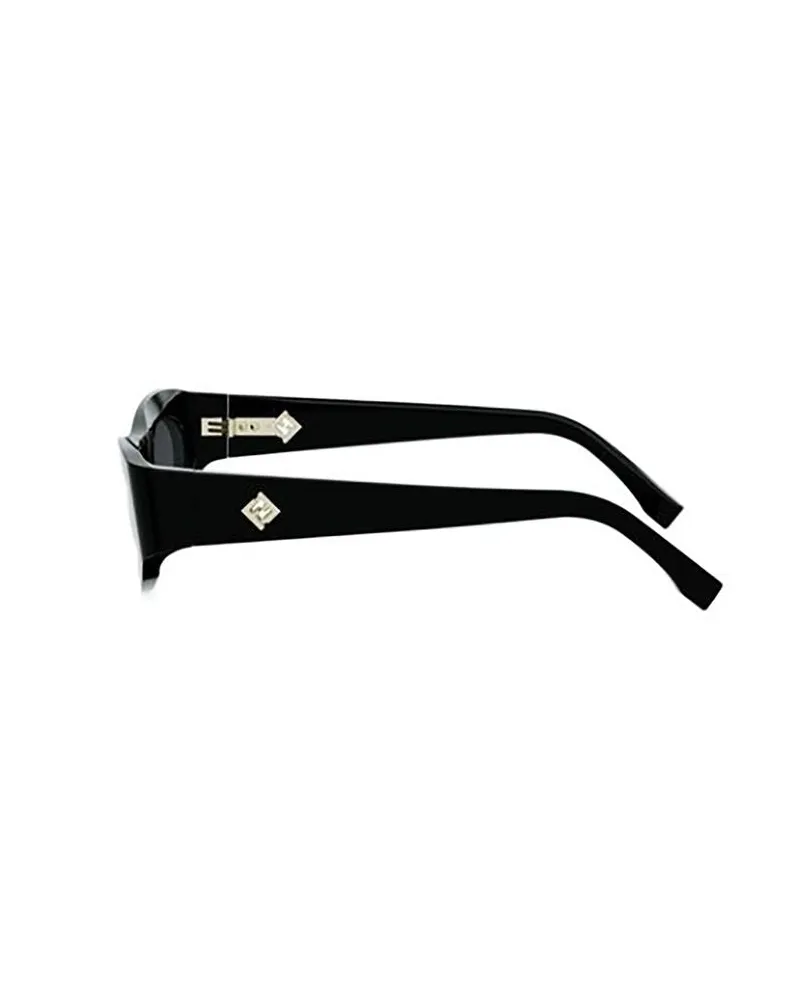 Fendi Women's Sunglasses Black Acetate Eyewear Black