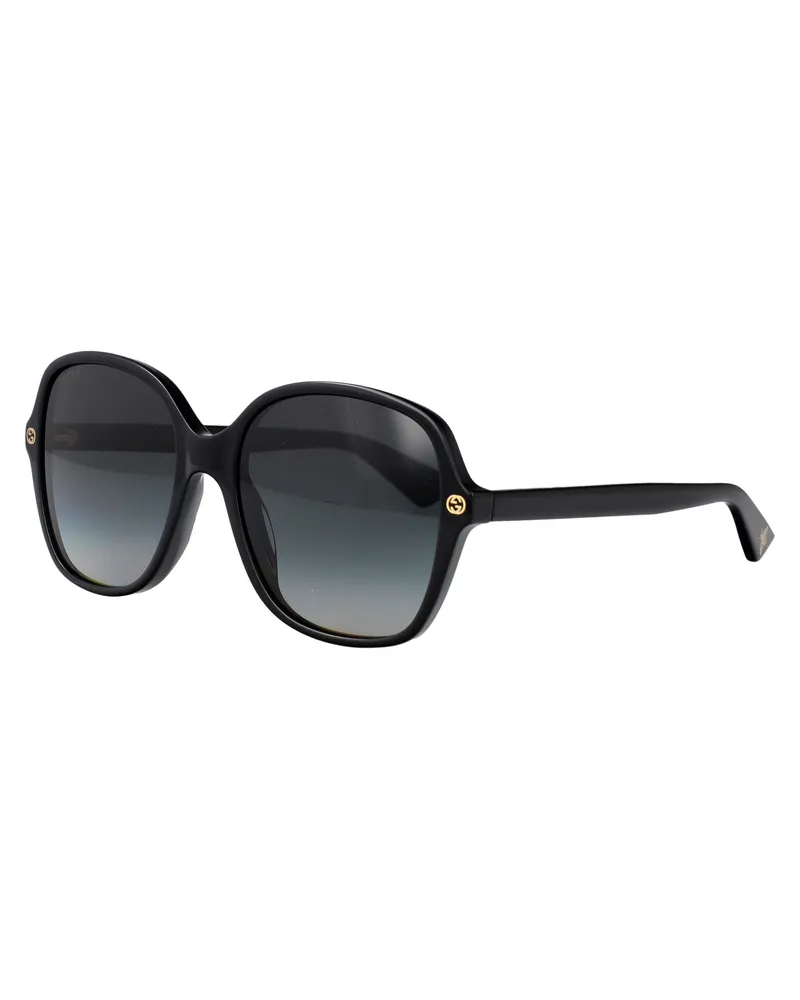 Gucci GG0092S Gradient Lens Sunglasses — Black Black