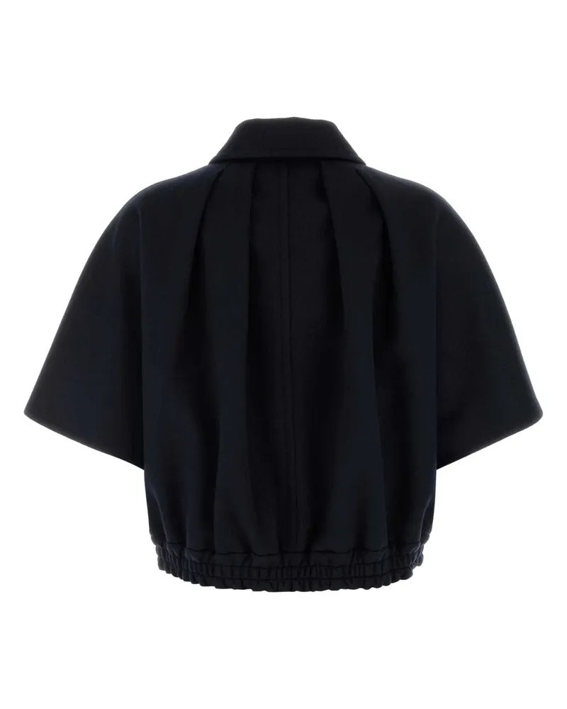 Max Mara Women's Midnight Blue Cashmere Dream Vest Blu Marino Exterior: Sciarpe E Foulard Scarfs Navy