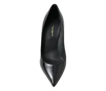 Patent Leather Heel — Black
