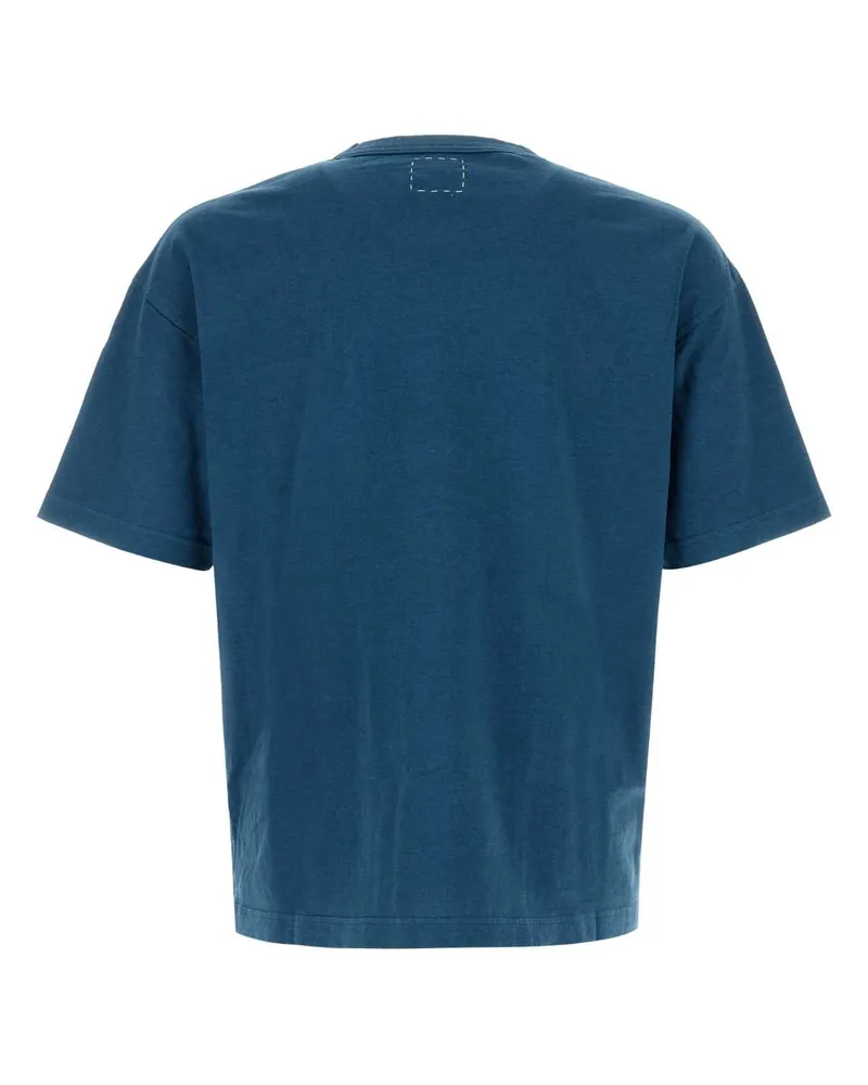 Visvim Men's T-Shirt Blue Cotton Blue