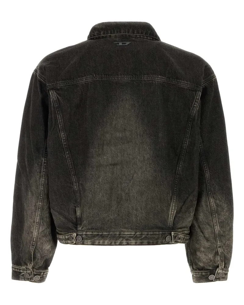 Diesel Denim Jacket — Black Black