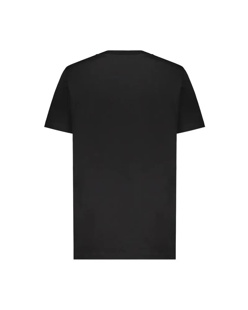 Balmain Women's Black Cotton T-Shirt Black
