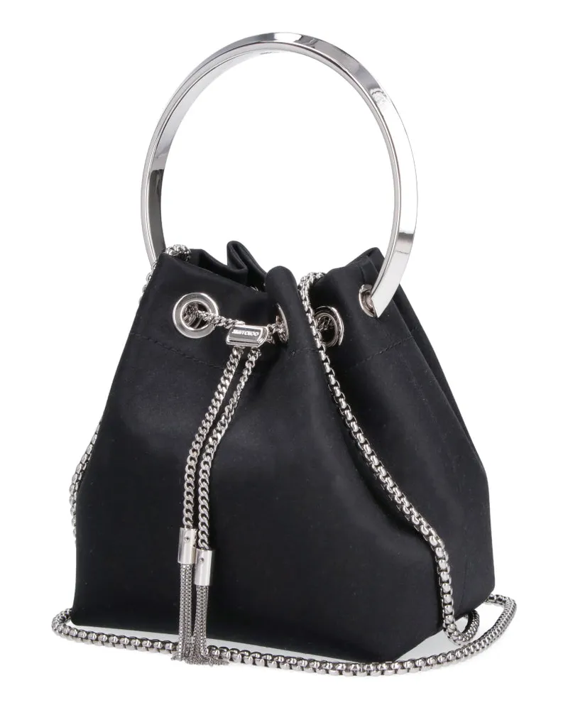 Jimmy Choo Women's Bags Black Outer: Fabric Black