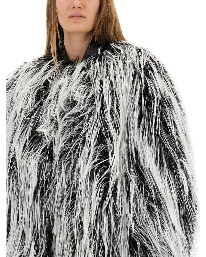 SPORTMAX Polyester Ecofur Raincoat — Multicolor Multicolor