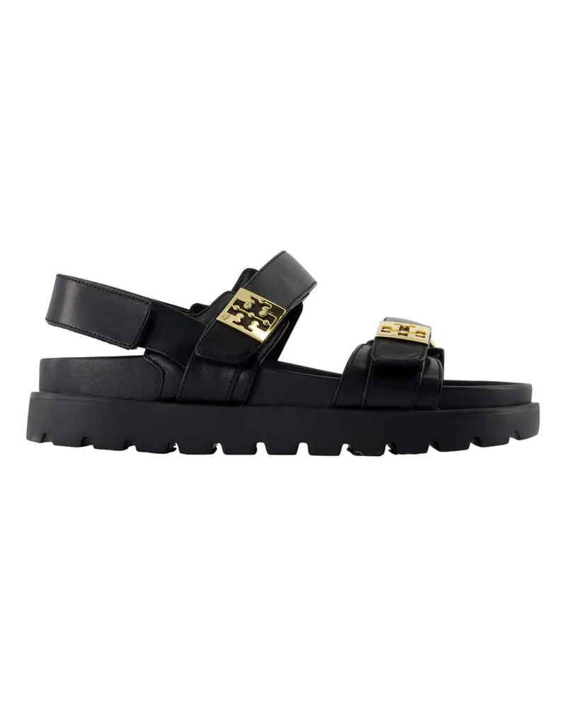 Tory Burch Women's Mellow Sandal Black Calfskin Black