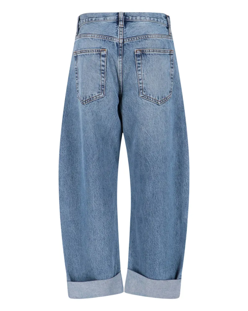 Frame Denim Women's Jeans Blue Cotton Blue