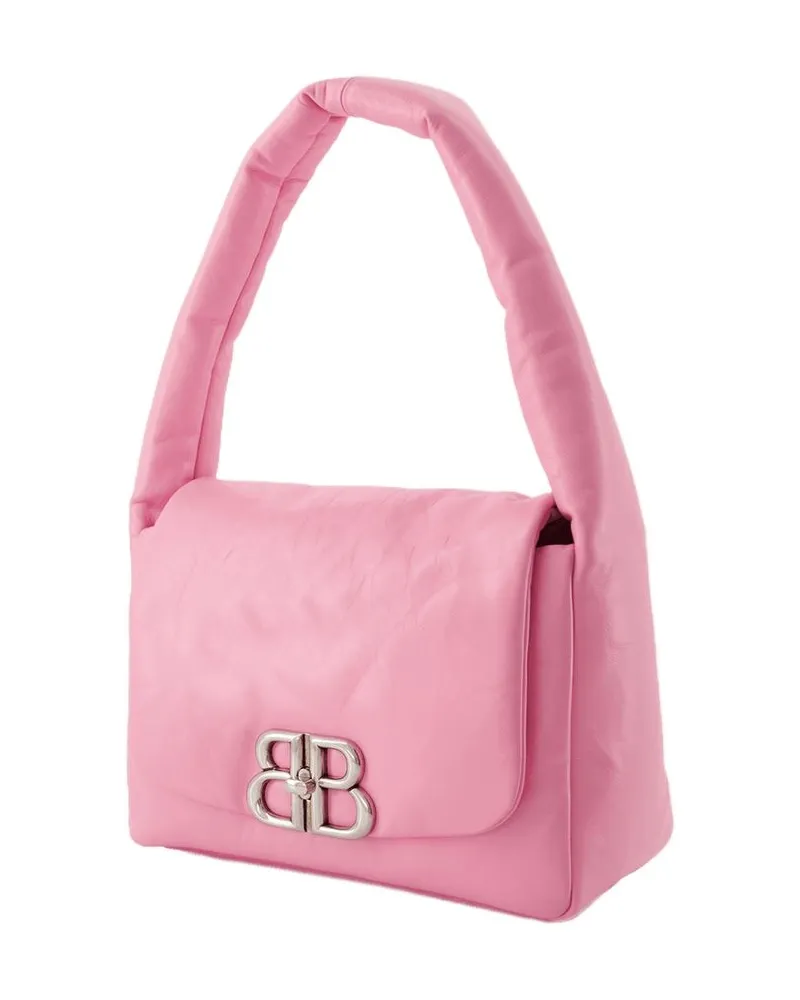 Balenciaga Monaco Sling Shoulder Bag — Pink Pink