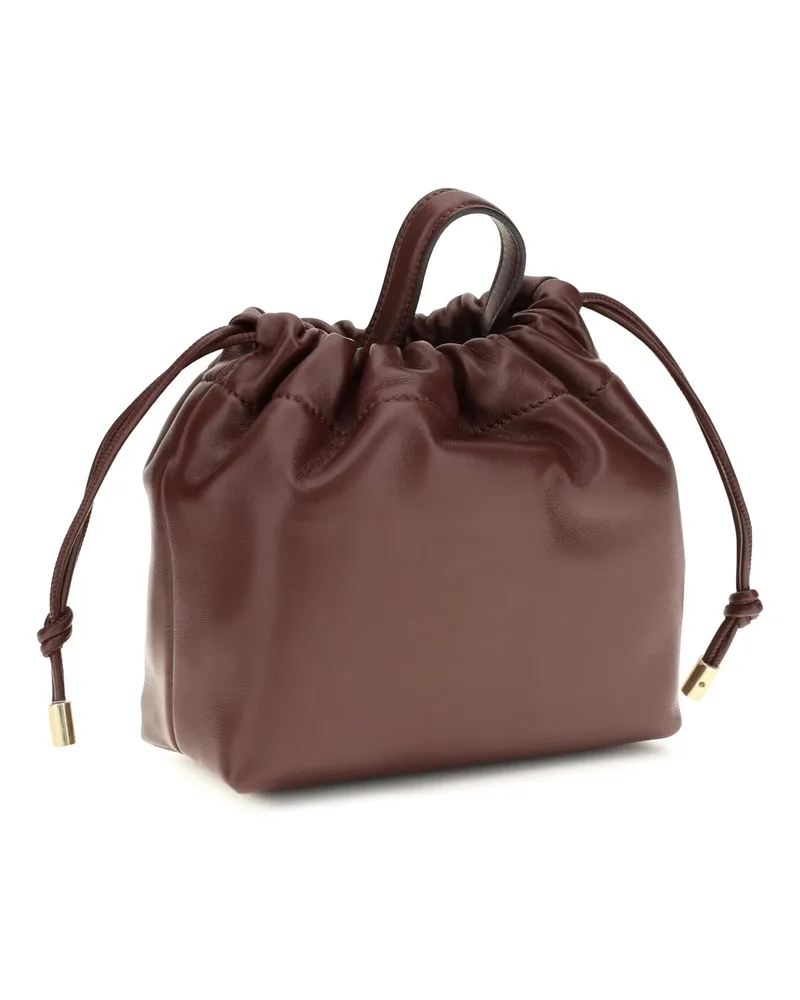Chloé Women's Shoulder Bag Icons Mini Bordeaux Leather Calf Bordeaux