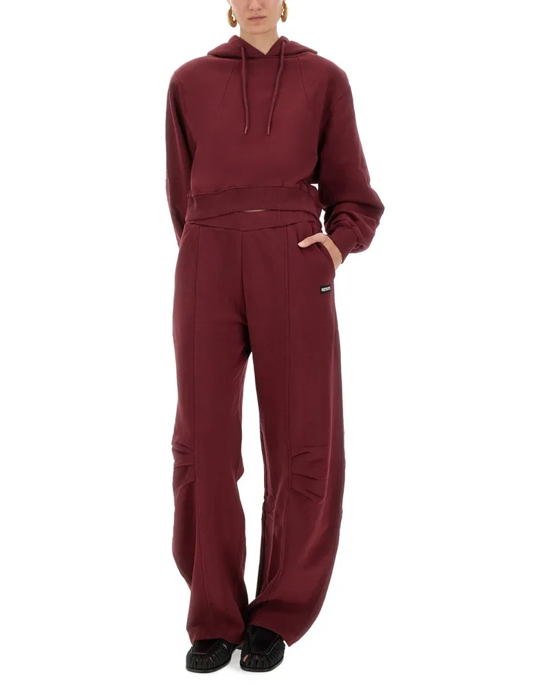 ROTATE Birger Christensen Trousers — Bordeaux Bordeaux