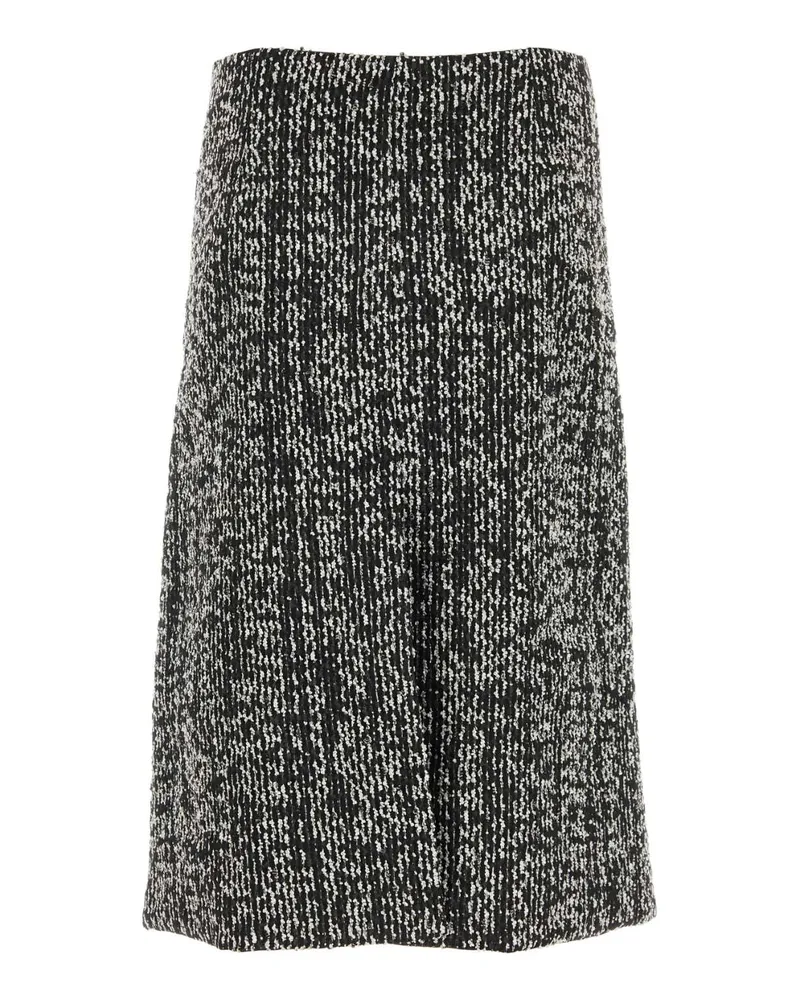Lanvin Blackwhite Skirt Black