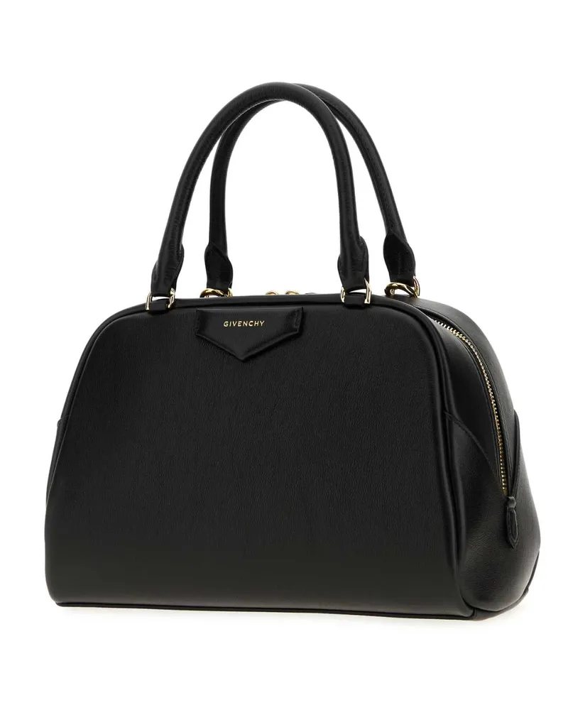 Givenchy Women's Black Leather Medium Antigona East-West Soft Handbag Borse A Mano Bag Black