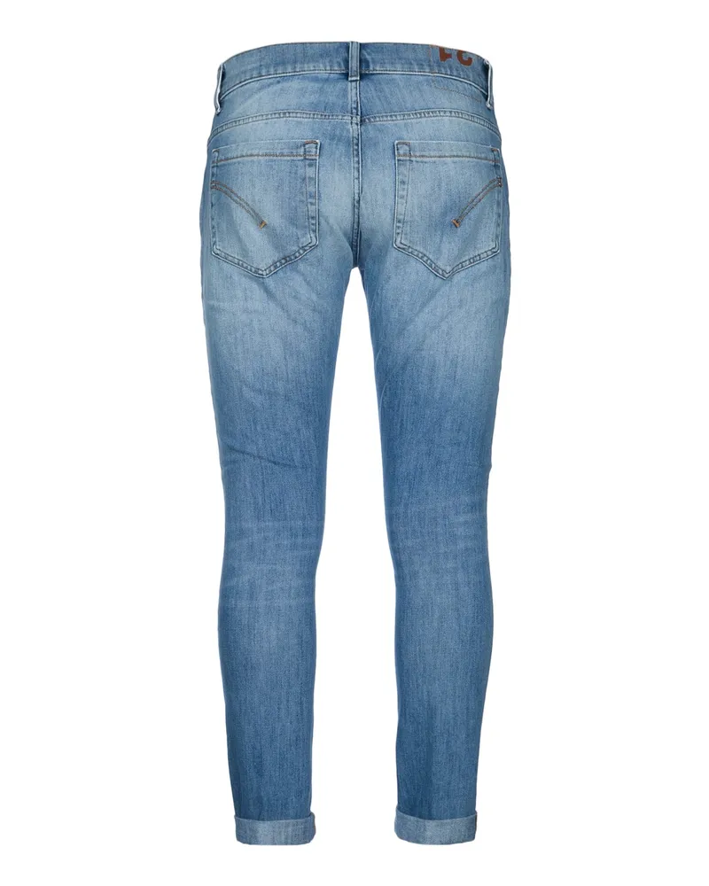 Dondup Men's Pantalone George Blue Pantaloni Trousers Blue