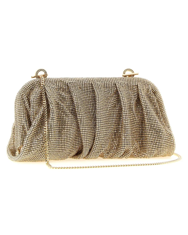 Benedetta Bruzziches Venus La Grande Clutch — Gold Gold
