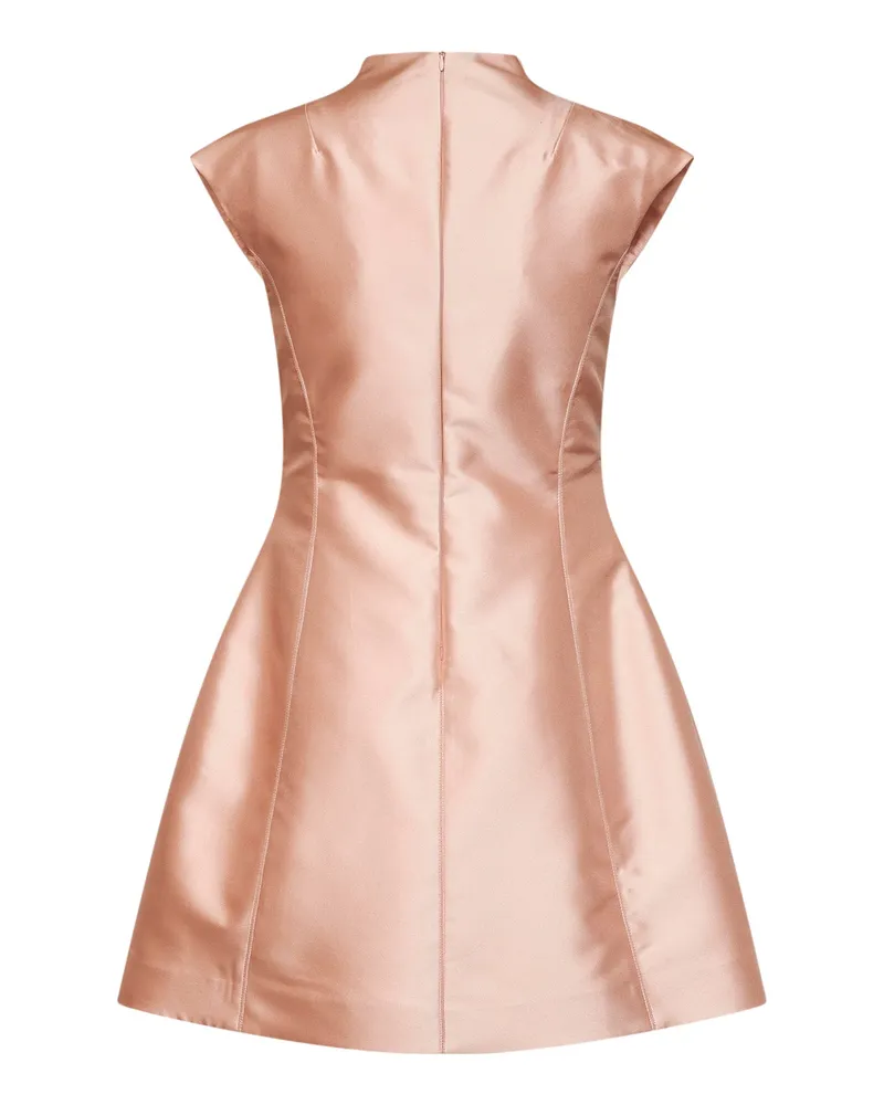 Blanca Women's Mini Dress Alinka Taffeta Powder Pink Polyester Pink