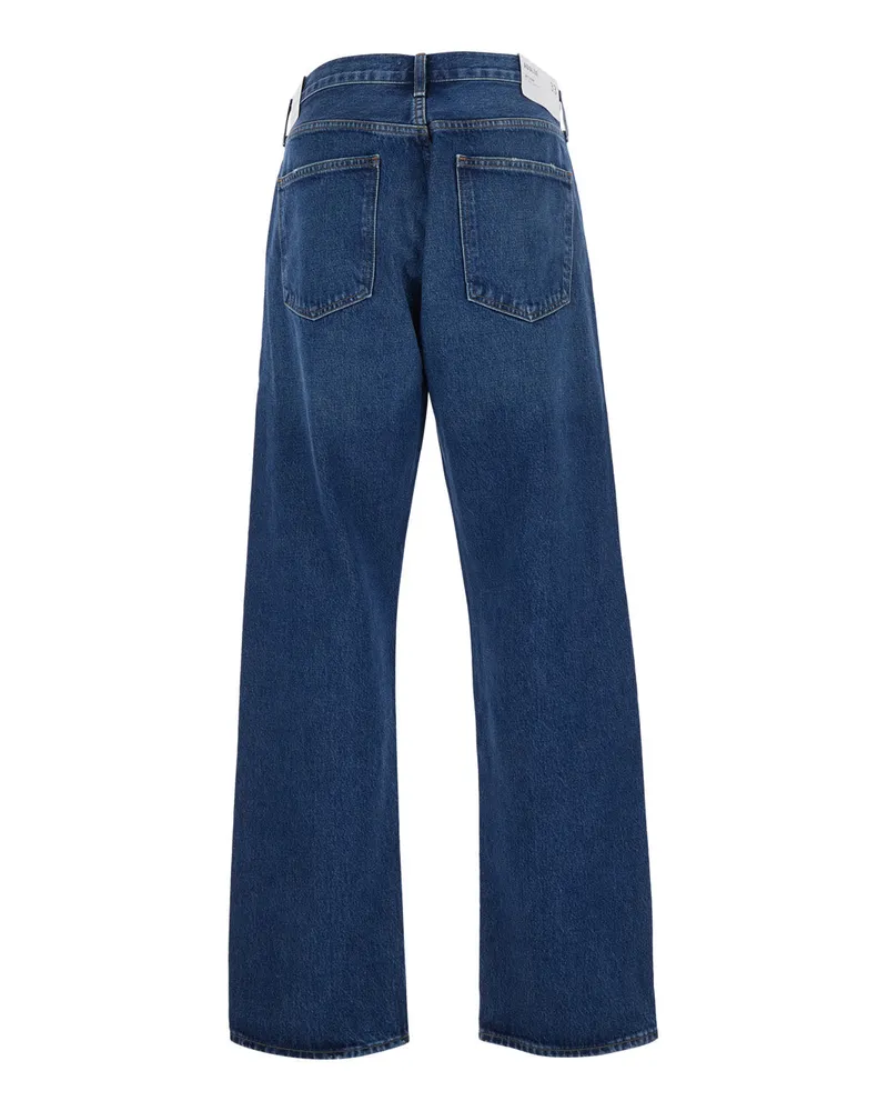 AGOLDE Men's Jeans 90s Five-Pocket Blue Denim Regenerative Cotton Blue