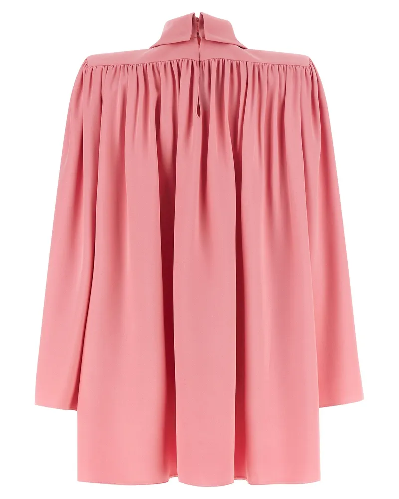 Valentino Garavani Cady Couture Blouse — Pink Pink