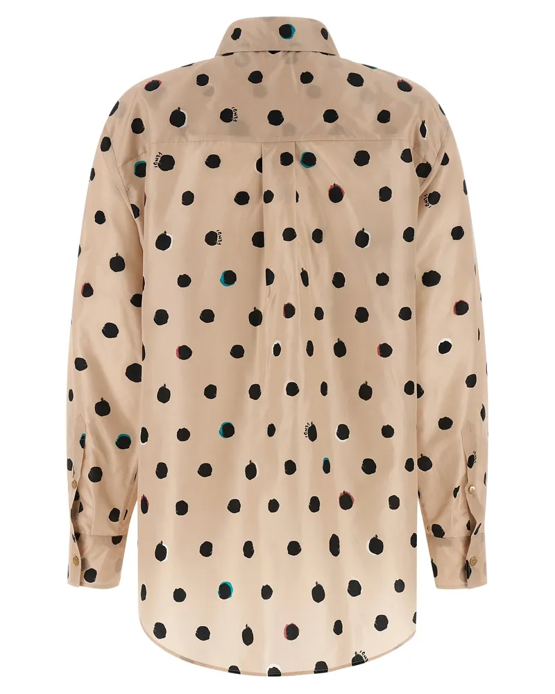 Fendi Women's Multicolor Silk Blouse Multicolor