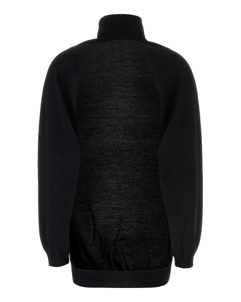 Moschino Women's Black Wool Sweater Nero Exterior: Virgin Maglieria Black