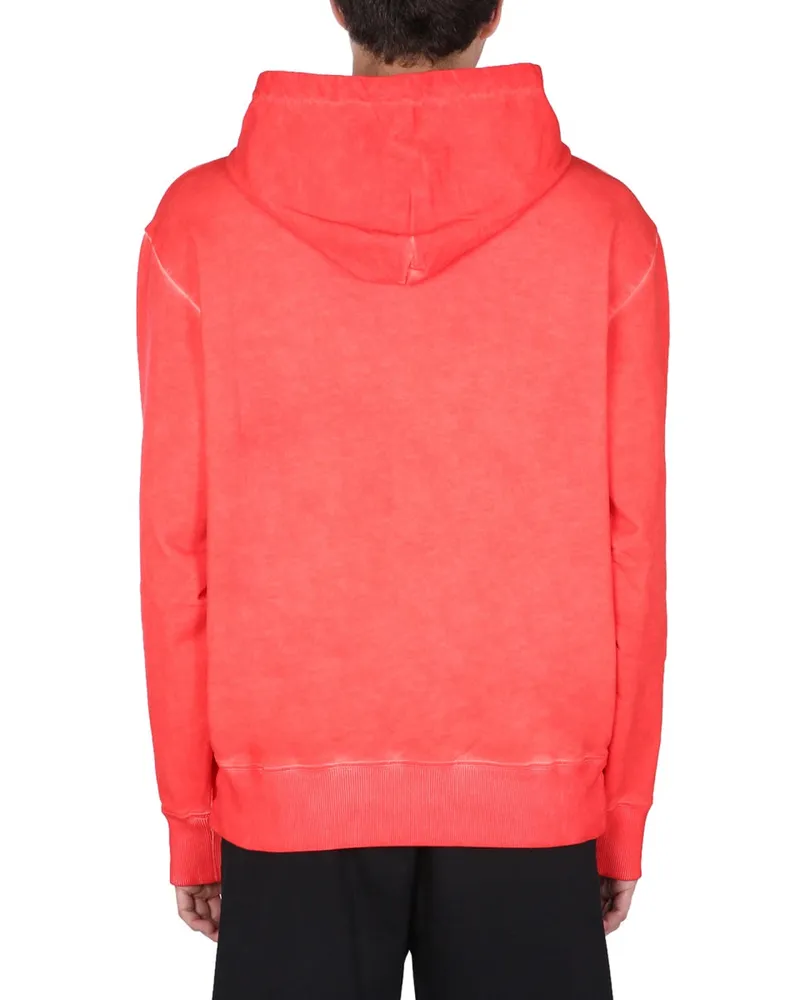 Helmut Lang Military Sweatshirt — Red Red