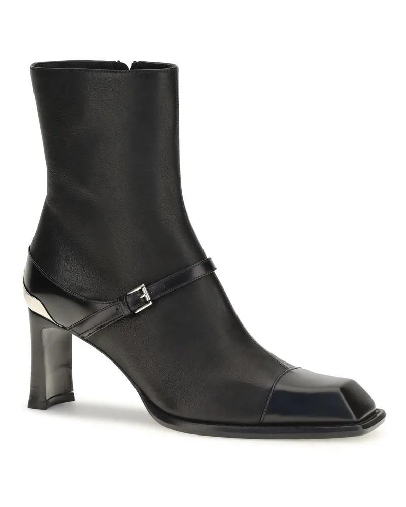 Alexander McQueen Niko Ankle Boot — Black Black