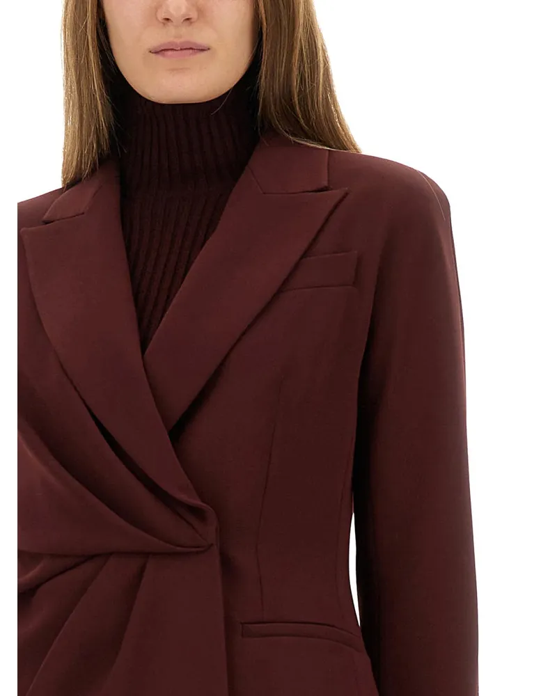 Max Mara Piano Wing Jacket — Red Red