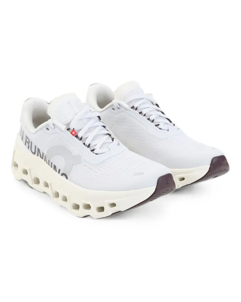 ON Recycled Polyester Low-Top Sneaker — White White