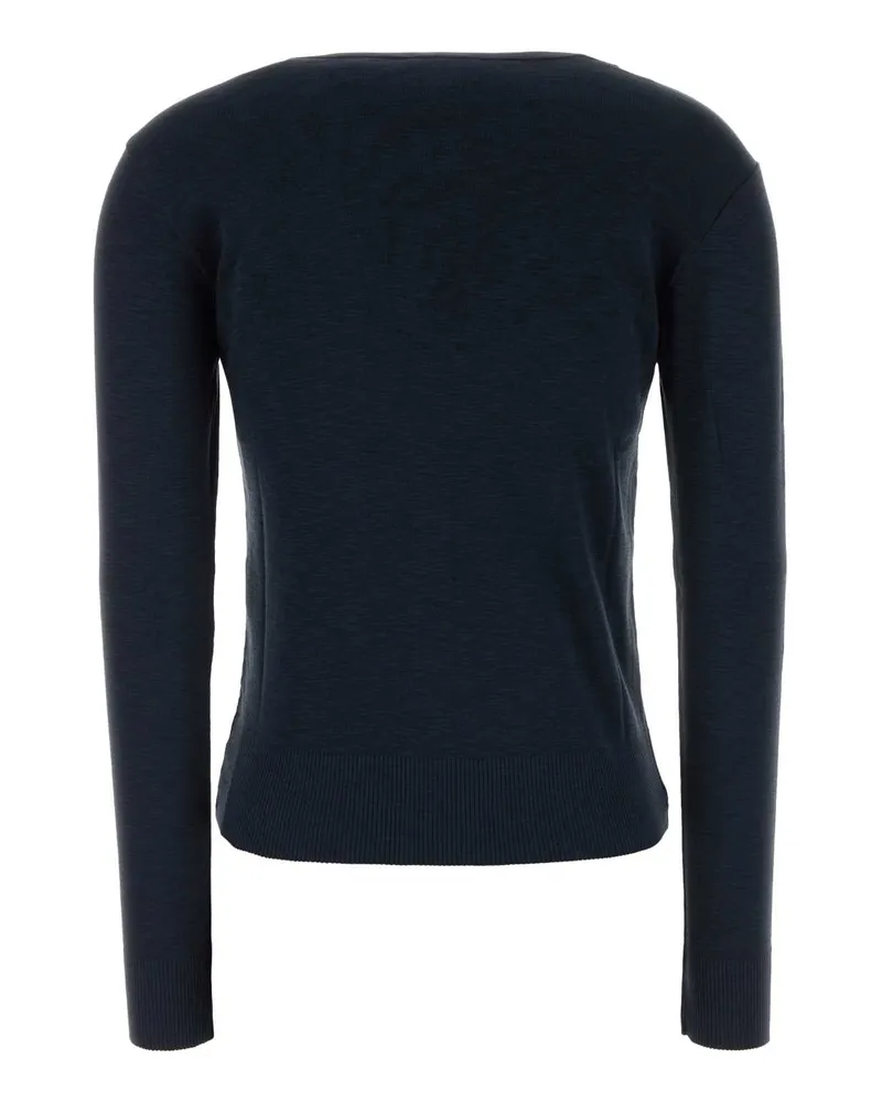 A.P.C. Women's Cora Cardigan Navy Cotton Navy