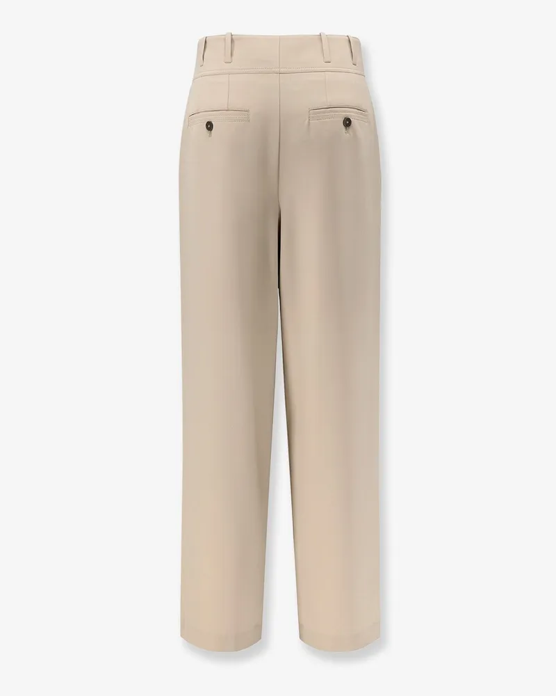 Closed Women's Trousers Wenda Beige Polyester Beige