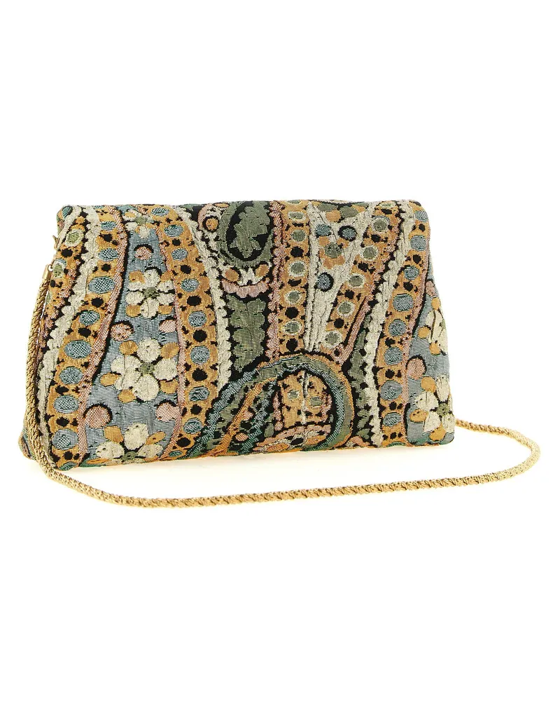Dries van Noten Envelope Clutch — Multicolor Multicolor