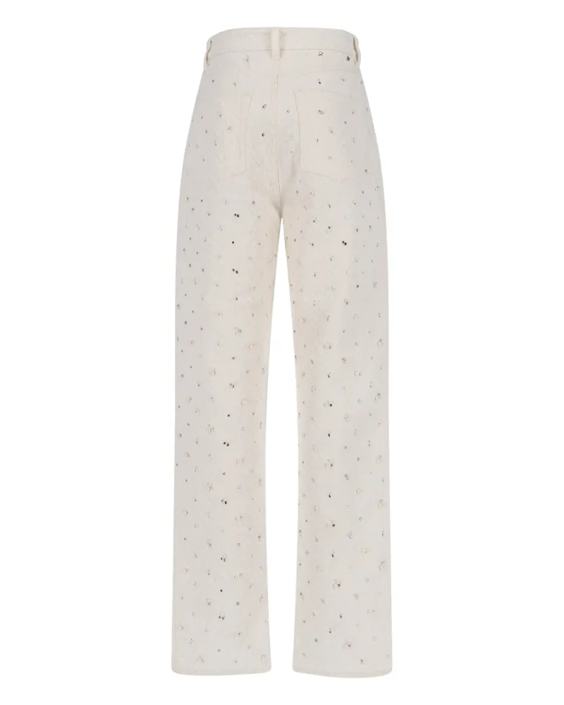 Golden Goose Women's Jeans White Cotton White