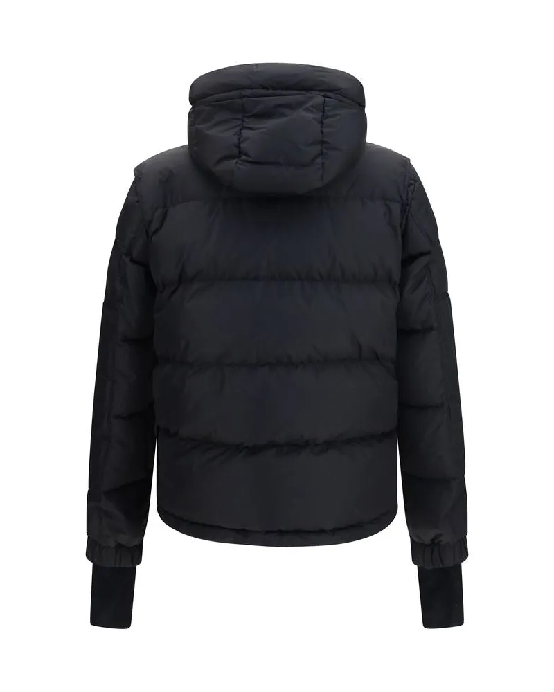Moncler Down Jacket — Black Black