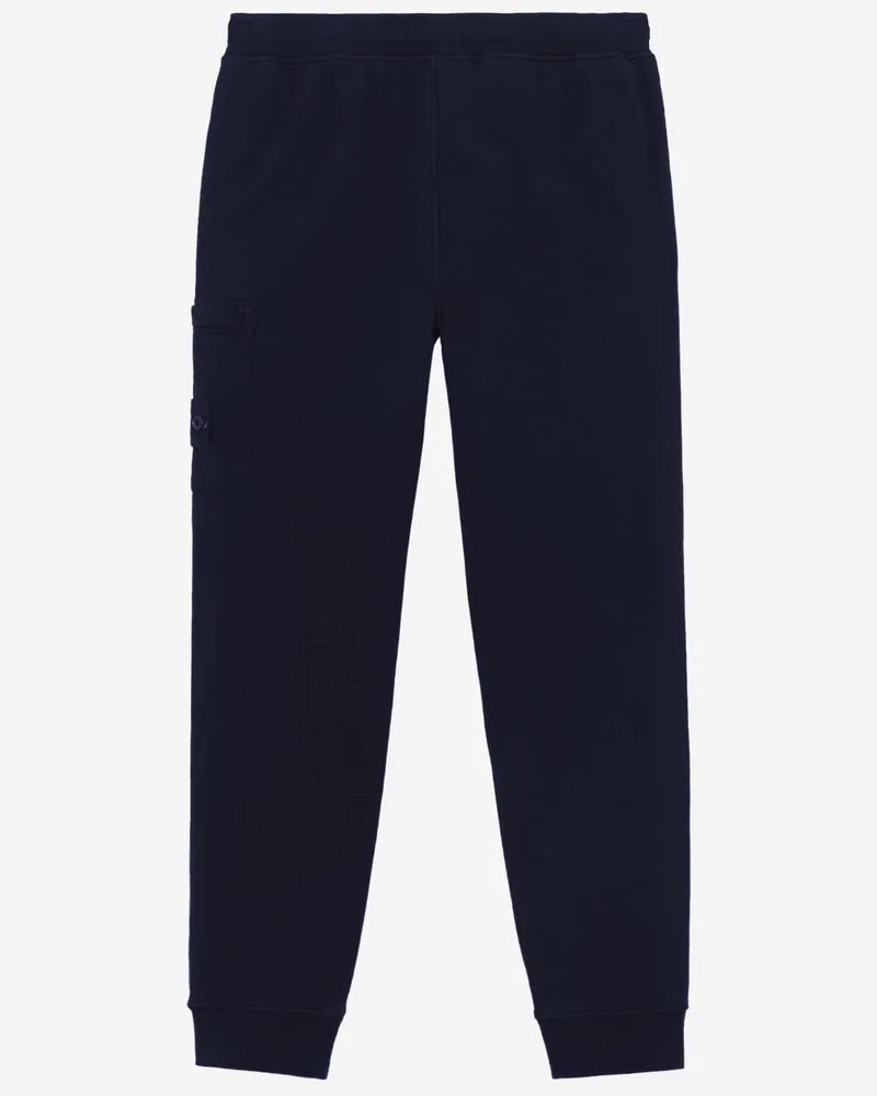 Stone Island Cargo Cotton Trousers — Navy Navy