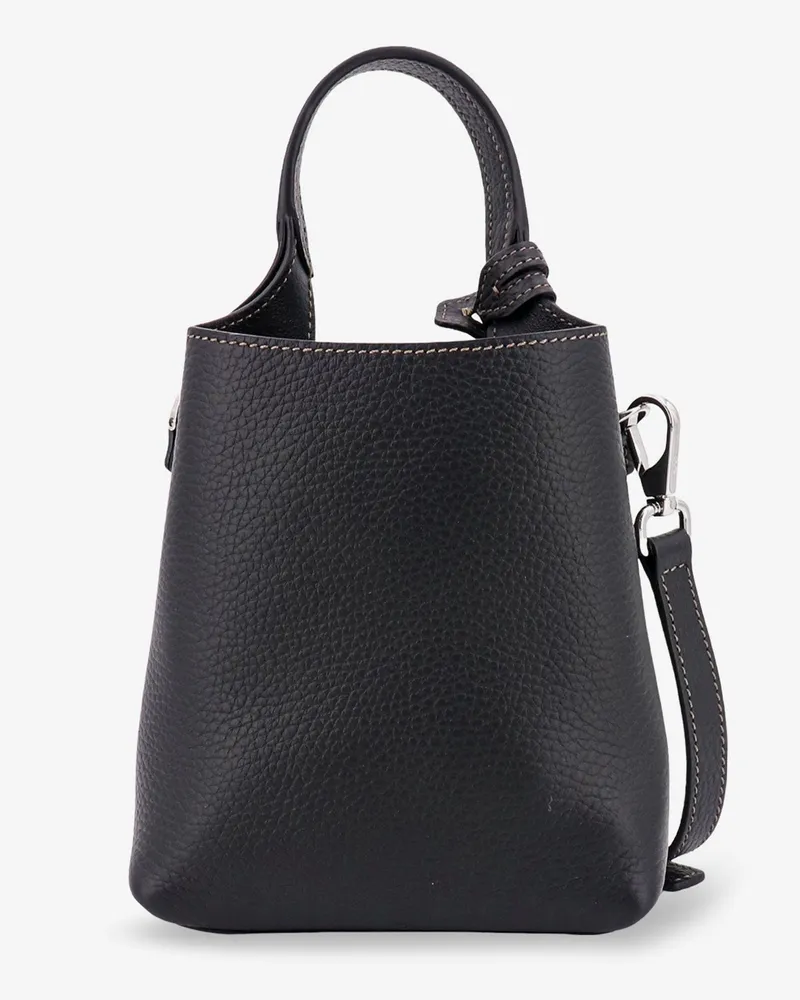 TOD'S Women's Shoulder Bag Micro Leather Black Black