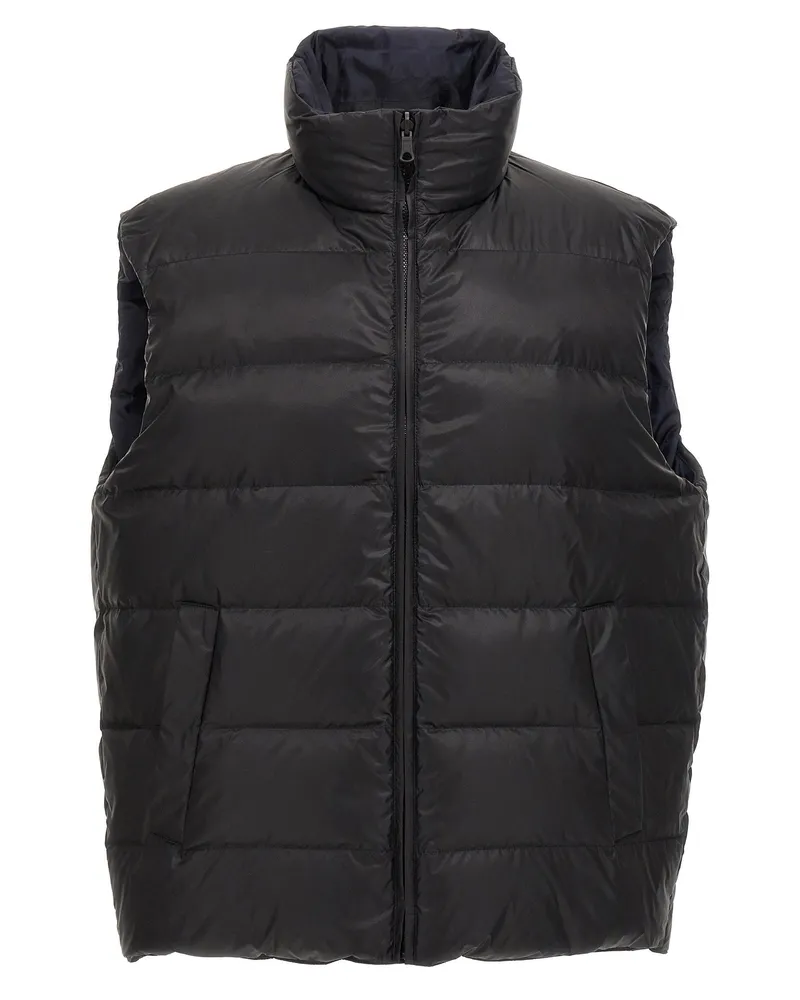 Valentino Garavani Toile Iconographe Vest — Navy Navy