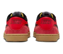 Men's Sb Sneaker Red Leather Canvas Rubber