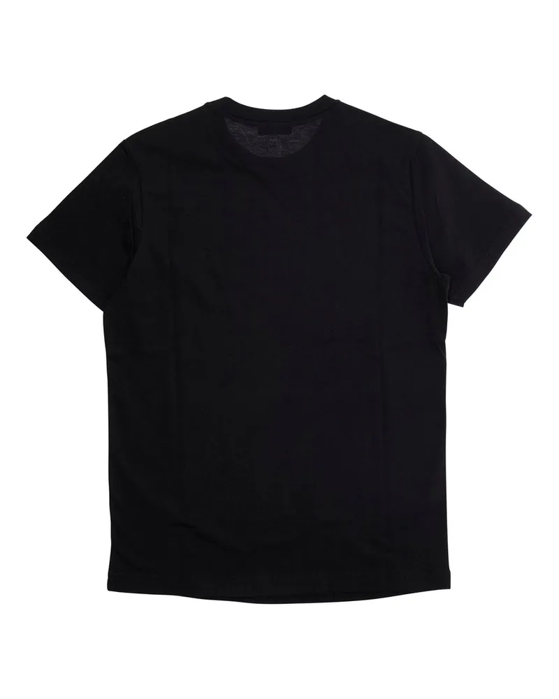 N° 21 Logo-Printed Cotton T-Shirt — Black Black