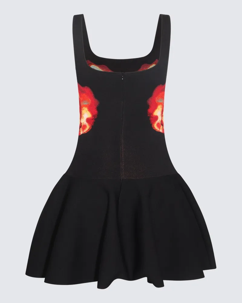Alexander McQueen Women Dresses Black _vi Pl Black