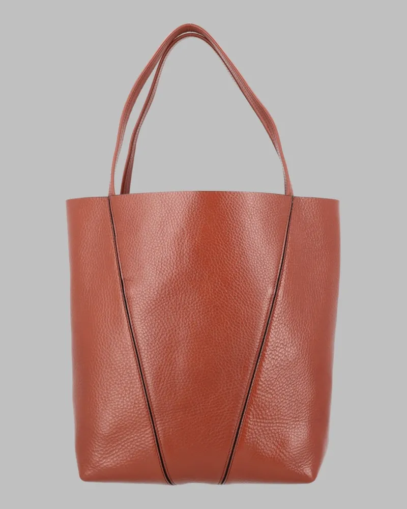 Chloé Spin Shoulder Bag — Brown Brown