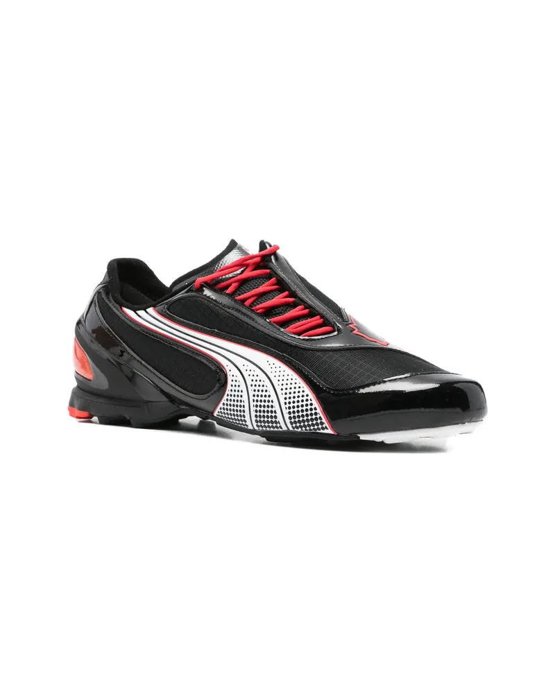 Puma Dotted Design Sneaker — Black Black