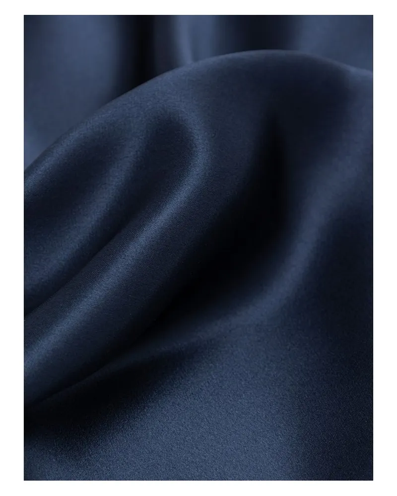 Dolce & Gabbana Silk Pocket Square — Blue Blue