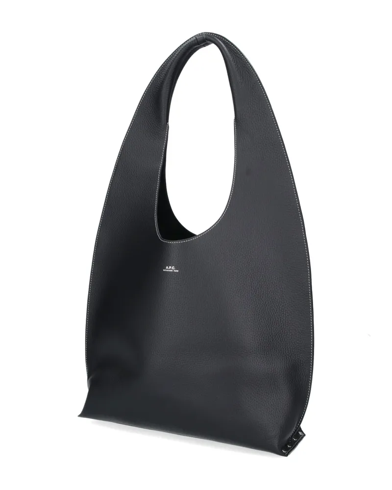 A.P.C. Women's  Bags Black Cow Leather Black