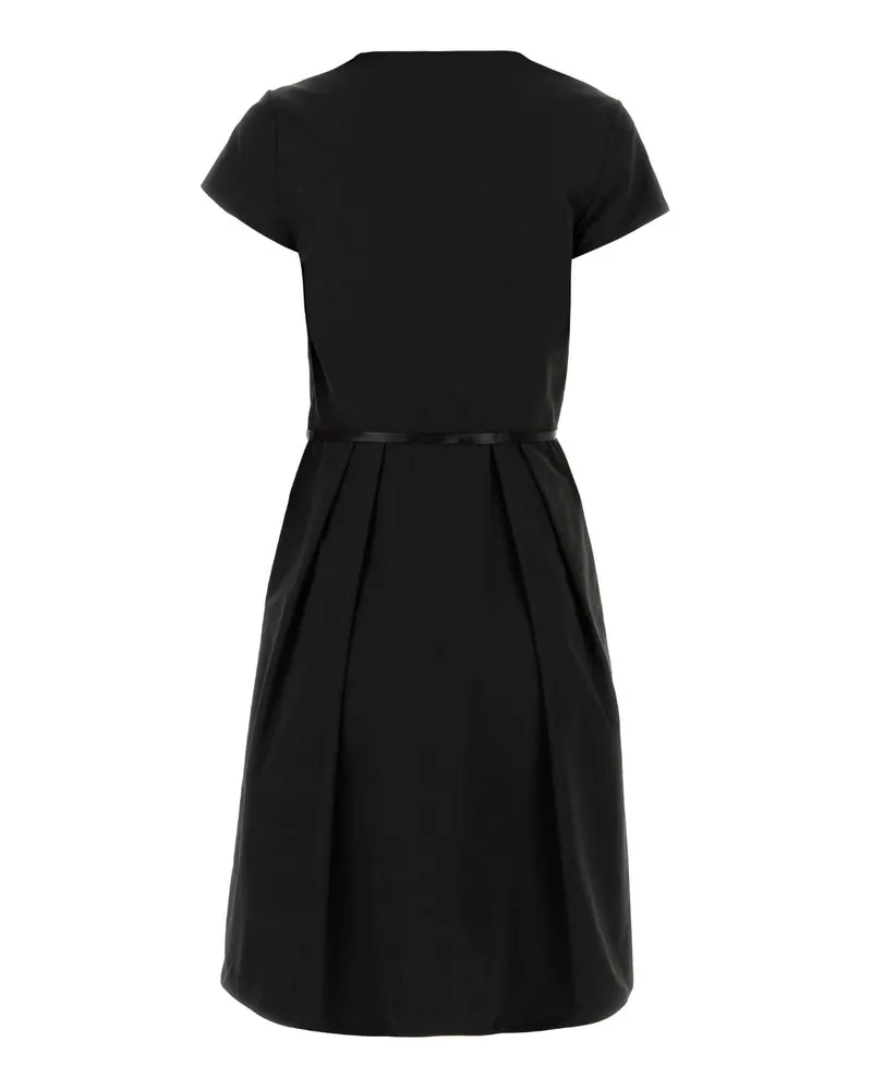 Givenchy Women's Black Taffetas Mini Dress Exterior: Polyester Cotton Abiti Black