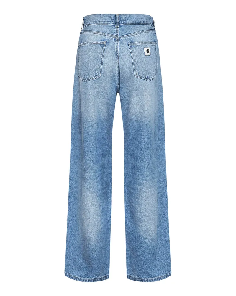 Carhartt WIP Women's Jeans W Jane Light Blue Cotton Blue