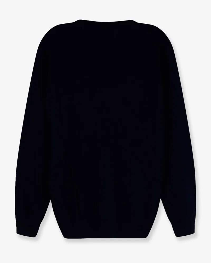 Brunello Cucinelli Men's Cashmere Sweater Blue Blue