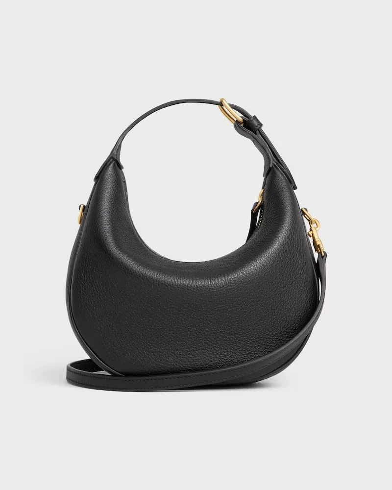 Celine Lulu Shoulder Bag — Black Black