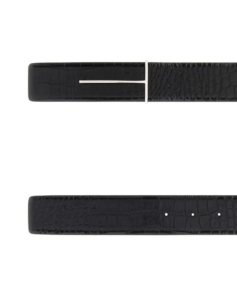 Tom Ford Soft Belt — Black Black