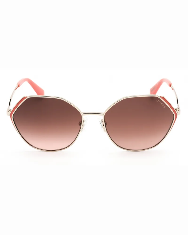 Guess Women's Gu7842 Sunglasses Gold Gold
