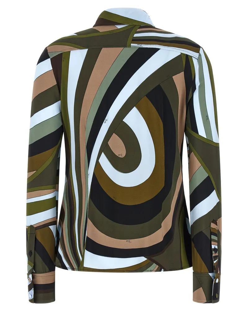 Emilio Pucci Women's Multicolor Viscose Blouse Multicolor