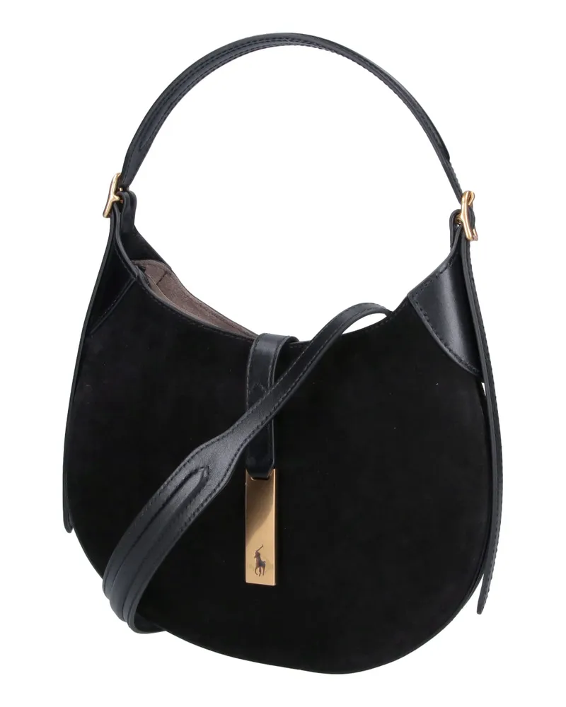 Ralph Lauren Women's Bags Black Cow Leather Black